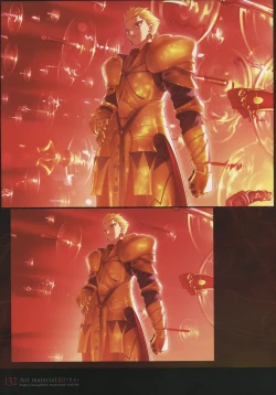 Page 137 of Fate/complete material I - Art material.