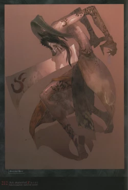 Page 217 of Fate/complete material I - Art material.