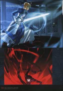 Page 85 of Fate/complete material I - Art material.