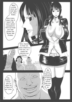 Page 2 of Metabolism OP Kyonyuu Kyoshiri Shoufu Nico Robin no Keshi Tai Kako | The Tale of the Bigassed Archaeologist Nico Robin's UNKNOWN PAST