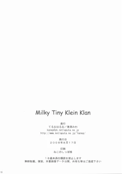 Page 20 of Milky Tiny KLEIN KLAN