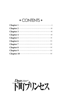 Page 4 of Dear Shitamachi Princess Vol. 1