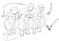 Page 31 of Makyuu no Oshigoto 1 + Site sketches