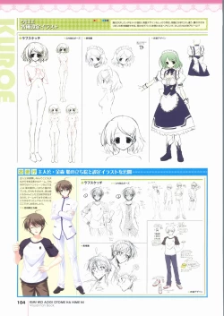 Page 109 of Kimi wo Aogi Otome wa Hime ni Visual Fan Book