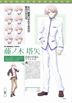 Page 19 of Kimi wo Aogi Otome wa Hime ni Visual Fan Book