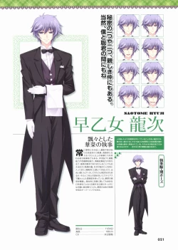 Page 21 of Kimi wo Aogi Otome wa Hime ni Visual Fan Book