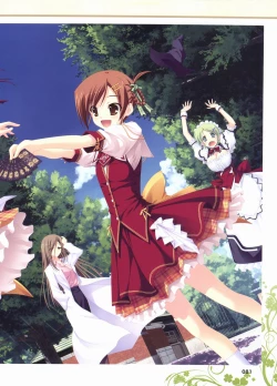 Page 85 of Kimi wo Aogi Otome wa Hime ni Visual Fan Book