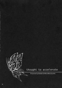 Page 4 of thought to accelerate