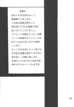 Page 37 of PRECURE STICK