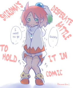 Page 1 of Shiroma's Desperate Battle to Hold It In