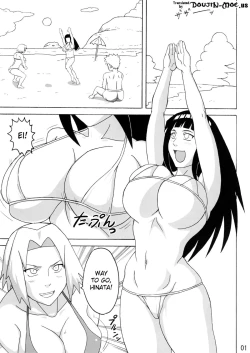 Page 2 of Tsunade no In Suiyoku | Tsunade's Obscene Beach