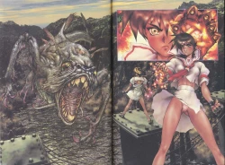 Page 8 of Masamune Shirow -Jashin Hunter 2