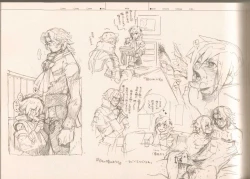 Page 134 of RaKuGaKi./Monochrome