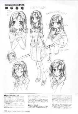 Page 100 of Happiness! Visual Fanbook