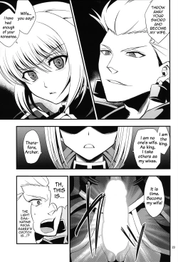 Page 20 of Saber ni Chinko ga Haeru Hon | Saber Grew a Dick