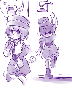 Page 68 of Hanomidori Omorashi/Desperation Collection