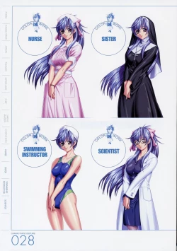 Page 28 of ANGELIUM原画集