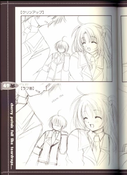 Page 49 of Sore wa Maichiru Sakura no Youni Sengashuu Vol. 2 「farewell -Innocent snow fell into the small town in a book...」