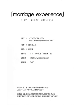 Page 21 of Marriage Experience