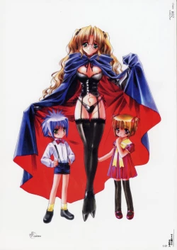 Page 146 of Yami to Boushi to Hon no Tabibito Visual Fanbook