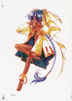 Page 154 of Yami to Boushi to Hon no Tabibito Visual Fanbook