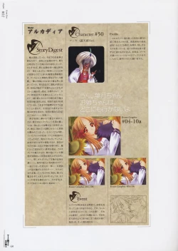 Page 68 of Yami to Boushi to Hon no Tabibito Visual Fanbook