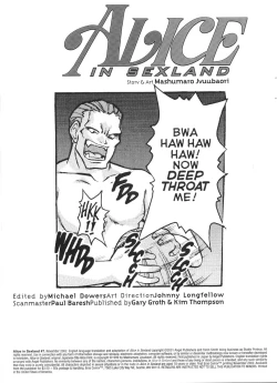 Page 2 of Alice IN SEXLAND Number 7