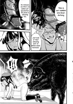 Page 35 of Hadakahime Honoka Zecchou Kakusei Buta Koubi | The Naked Princess Honoka Awakens from Climaxing by Copulating with a Pig