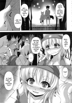 Page 6 of Kitsunemimikko ni Matsuri no Tanoshisa wo Rikaisaseru Hon | A Book About Introducing a Fox-Eared Girl to Festivals