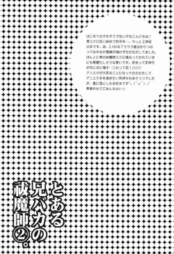 Page 3 of To Aru Ani-Baka no Exorcist 2.