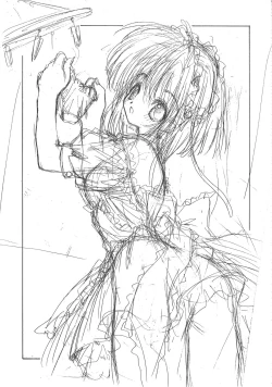 Page 15 of Ramiya Ryou Illustration Gengashuu 4