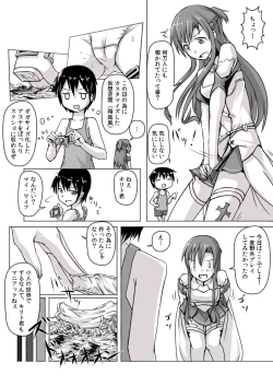 Page 3 of Size Henkou de Asuna ga Yaritai Houdai Online Japanese + English