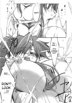 Page 16 of Yoko no Chichi wo Momishidaku Hon