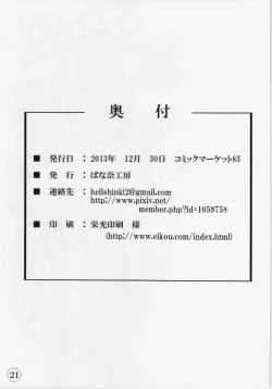 Page 21 of Touhou Daniku Bon 2