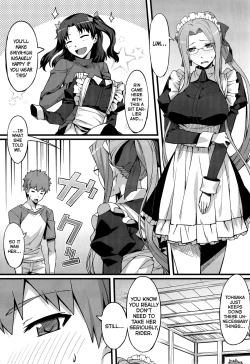 Page 7 of Rider-san to Maid Fuku.