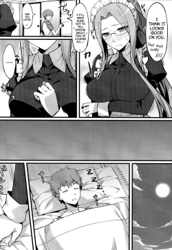 Page 8 of Rider-san to Maid Fuku.