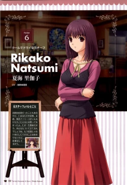 Page 142 of Chocolate & Parfait Visual Fanbook