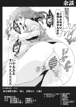 Page 17 of Touhou Toumei Ningen 3 Myouren Temple