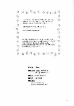 Page 23 of May it be!!