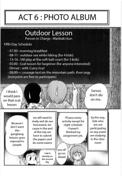 Page 105 of Manami Sensei no Kougaigakushuu | Manami Sensei's Outdoor Lesson