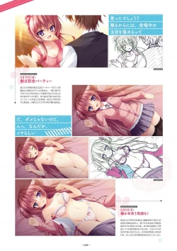 Page 28 of Shukufuku no Kane no Oto wa, Sakura-iro no Kaze to Tomo ni Visual Fanbook