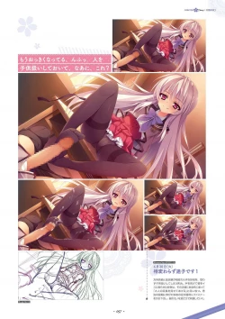 Page 59 of Shukufuku no Kane no Oto wa, Sakura-iro no Kaze to Tomo ni Visual Fanbook