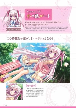 Page 10 of Sekai to Sekai no Mannaka de Visual Fanbook