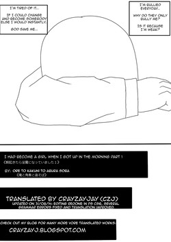 Download I Had Become A Girl When I Got Up In The Morning Part 1