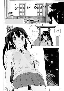 Page 9 of YURI-ON! #1 "Mesomeso Azunyan!"