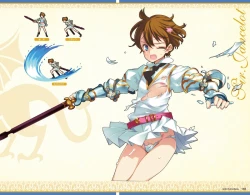 Page 165 of Eiyuu＊Senki GOLD Visual Fanbook