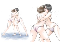 Page 123 of Moewrest 11 Nikudan no Milk Pudding vs Gel 2