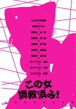 Page 4 of Kono Onna Choukyouzumi!