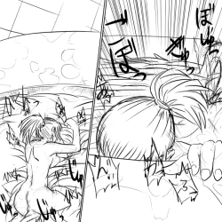 Page 35 of Tsukuyo ga Shokushu Furo de Naburareru!