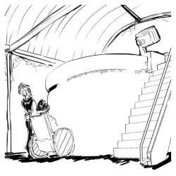 Page 3 of Tsukuyo ga Shokushu Furo de Naburareru!